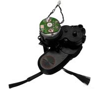 Lot de 3 moteurs de brosse latérale pour aspirateur robot Qrevo Pro Master V20 pour G20 Series avec brosse et accessoires (noir)