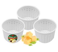 Lot de 3 moules à fromage à pâte molle 300 ml PetriStor