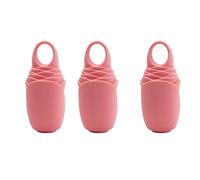 Lot de 3 moules à glace en silicone pour le visage, le cou et les yeux. Dites adieu aux poches