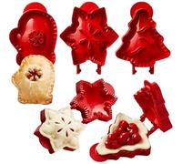 Lot de 3 moules à tarte à la main pour pomme, gland et citrouille, mini moule à tarte, outil de cuisine parfait pour tartes à la main, ravioli et empanada