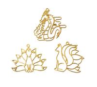 Lot de 3 moules en silicone en forme de dragon stéréo en forme de cadre de dragon pour moulage de résine époxy et argile, autocollants pour adolescents et marques