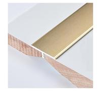Lot De 3 Moulures De Transition En T En Aluminium For Seuil De Porte Et D'entrée De Pièce Sans Joint. Revêtement De Seuil Durable For Sols Stratifiés, Carrelages Et Moquettes.(Gold,20mm)