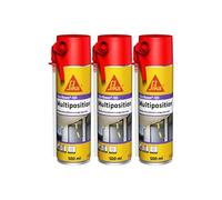 Lot de 3 mousses polyuréthane SIKA - SikaBoom 151 Multiposition - 500 ml