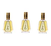 Lot De 3 Musc Parfums Dalal Al Rehab - 50ml, Attar Halal Arabe, Notes: Caramel, Vanille, Sucré, Agrume