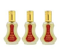 Lot de 3 Musc Parfums - SHAIKHAH AL REHAB - 35ML - Parfum Unisex Halal - Notes: Epices, Ambre, Oud