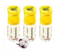 Lot De 3 Musc Tahara - Musc Blanc - 3ml - Musc Intime Femme - - Parfum Femme - Gel Intime Pour Femme