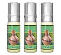 LOT DE 3 MUSCS PARFUMS AFRICANA DE AL REHAB - 6ML NOTES Fleur de Gulala, un arôme sucré très intense et Jasmin. Notes de bois d'Oudh