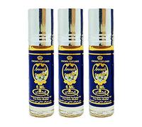 LOT DE 3 MUSCS PARFUMS AROOSAH DE AL REHAB - 6ML NOTES: Floral, Woody, Herbal, Musky