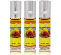 LOT DE 3 MUSCS PARFUMS BAKHOOR AL REHAB - 6ML NOTES: Floral, Fruité, Ambre, Boisé, Baumé, Sucré