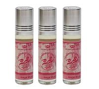 LOT DE 3 MUSCS PARFUMS CHERRY FLOWER DE AL REHAB - 6ML NOTES: Floral, Frais, Musc, Fruité