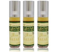 LOT DE 3 MUSCS PARFUMS DALAL DE AL REHAB - 6ML NOTES: Caramel, Vanille, Sucré, Agrume
