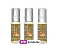 Lot De 3 Muscs Parfums Golden De Al Rehab - 6ml