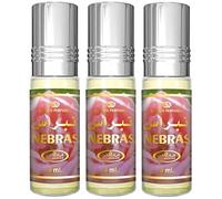 LOT DE 3 MUSCS PARFUMS NEBRAS DE AL REHAB - 6ML NOTES: Boisé, Epicés Chaud, Frais,
