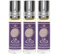 Lot De 3 Muscs Parfums Sandra De Al Rehab - 6ml Notes: Fruité, Vanille, Floral, Epicés Chaud