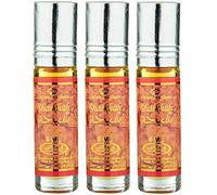 LOT DE 3 MUSCS PARFUMS SHAIKHAH DE AL REHAB - 6ML NOTES: Epicés chaud, Ambre, Oud, Floral, Baumé