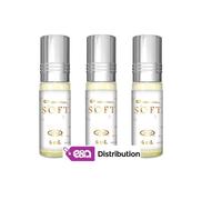 LOT DE 3 MUSCS PARFUMS SOFT DE AL REHAB - 6ML