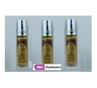 Lot De 3 Muscs Parfums Sultan Al Oud De Al Rehab - 6ml