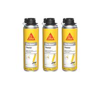 Lot de 3 nettoyants pour mousses polyuréthanes expansives - SIKA Boom Cleaner - 500ml