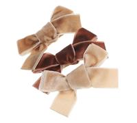 Lot de 3 nœuds pour cheveux avec pinces alligator - Accessoires de cheveux mignons pour le type de cheveux - Léger et portable - Parfait pour les petites princesses