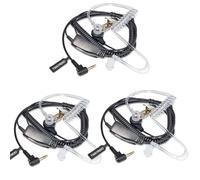 Lot de 3 oreillettes pour talkie-walkie avec micro pour Motorola Talkabout T470 T600 T800