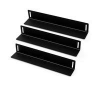 Lot de 3 organiseurs de coffre de voiture, blocs de chargement flexibles, fixation velcro, cloison de séparation de coffre, fixation velcro, éléments cargo à installer facilement, pour camionnette