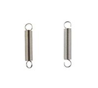 Lot de 3 ou 5 ressorts tension en acier inoxydable 304, diamètre 0,8 mm, crochet S, rond, bobine, extension(70mm(5pcs),6mm-Round hook/0.8mm)