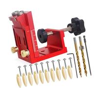 Lot de 3 outils d'atelier essentiels pour mettre en évidence les coups de métal et la capacité de perçage de précision pour les tâches de travail du bois, les meubles et l'artisanat