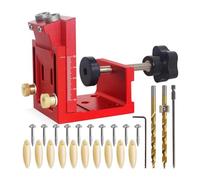 Lot de 3 outils d'atelier essentiels pour mettre en évidence les coups de métal et la précision de perçage pour les tâches de travail du bois