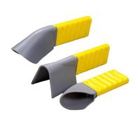 Lot De 3 Outils De Calfeutrage D'angle Adaptés Carrelage Jointoiement De Pierre Et De Verre Mur Extérieur Avec Conception Facile À Entretenir Ensemble De Grattoirs D'angle Précis