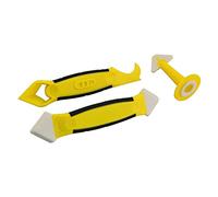 Lot de 3 outils de calfeutrage pour joints d'angle en silicone