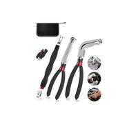 Lot de 3 outils de connecteur électrique avec pince 60 et 0 degrés pour retrait d'injecteur de carburant, capteur MAF et déconnexion du faisceau de câblage dans les espaces réduits du moteur 37960