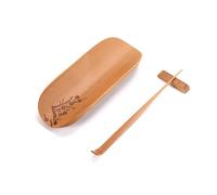 Lot de 3 outils de mesure du thé en bambou naturel - Essentiels pour l'observation du thé et le plaisir aromatique - Ustensiles de cuisine conviviaux - Ensemble de mesure de thé