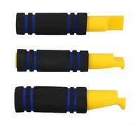Lot de 3 outils de réparation de bosses de peinture avec tige de filetage pour restauration des bords et des contours, kit de débosselage automobile pour voitures, design compact et durable pour les