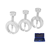 Lot de 3 outils de réparation de manomètre - 0,7 mm, 1,0 mm, 1,2 mm, pour extraire l'aiguille de jauge avec boîte de rangement, indicateur de jauge