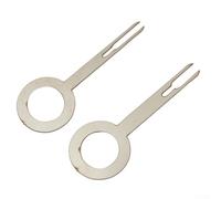 Lot de 3 outils de retrait de broches de bornes de fil automobile pour connecteurs à sertir - Extracteur de harnais en acier inoxydable avec pas de tailles de 1 mm/2 mm/3 mm