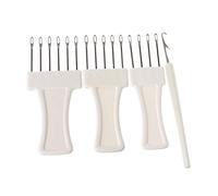 Lot de 3 outils de transfert + un ensemble d'outils de verrouillage pour toutes les machines à tricoter encombrantes de 9 mm