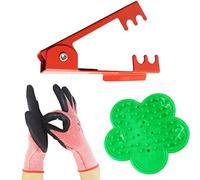 Lot de 3 outils d'épine pour roses avec pinces et gants pour une manipulation sûre