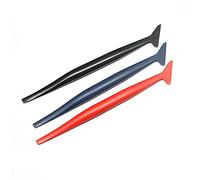 Lot de 3 outils d'installation pour film de fenêtre en vinyle - Raclettes flexibles pour film de voiture / autocollants / papier peint - Dureté différente