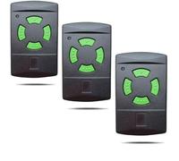 Lot de 3 ouvre-porte de garage 26,995 MHz pour émetteur portatif, télécommande de porte de garage, compatible avec Hormann HSM2 HSM4 HS1 HS2 HS4 HSE2 HSZ1 HSZ2 HSP4
