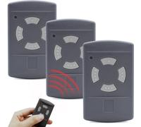 Lot de 3 ouvre-porte de garage 40,685 MHz pour émetteur portatif Hörmann HSE2, HSM2, HS2, 4 boutons - 40 685 MHz