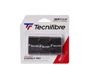 Lot De 3 Overgrips Tecnifibre Contact Pro Noirs