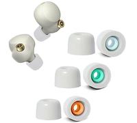 Lot de 3 Paires de Bouchons d'oreille en Mousse à mémoire de Forme pour Sony WF-1000XM4 - pour WF-1000XM3 WF-SP900 WI-1000X WF WI XBA Series Fit Charging Case Taille S/M/L Gris
