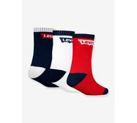 Lot de 3 paires de chaussettes Batwing regular Cut LEVI'S marine 5/7A