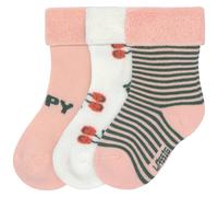 Lot de 3 paires de chaussettes bébé rose 15/18