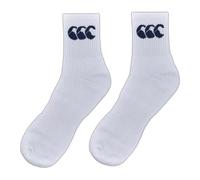 Lot de 3 paires de chaussettes Canterbury Crew Blanc M
