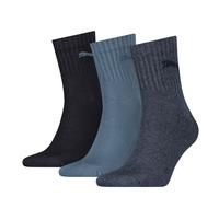 Lot de 3 paires de chaussettes courtes unisexes PUMA, Vêtements, Bleu, 39-42 39-42