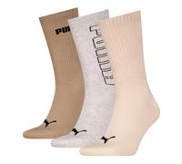 Lot De 3 Paires De Chaussettes De Sport Mi-Hautes Puma, Vêtements, Sand Combo, 39-42