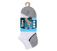 Lot de 3 Paires de Chaussettes DIM Impact LÃ©ger Sport Blanc 43/46