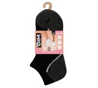 Lot de 3 Paires de Chaussettes femme DIM Impact Léger Sport Noir 39/42