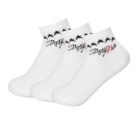 Lot de 3 paires de chaussettes Stray Kids en coton blanc avec 1 autocollant SKZ 3D et 2 cartes photo SKZ, article de fan de Straykids